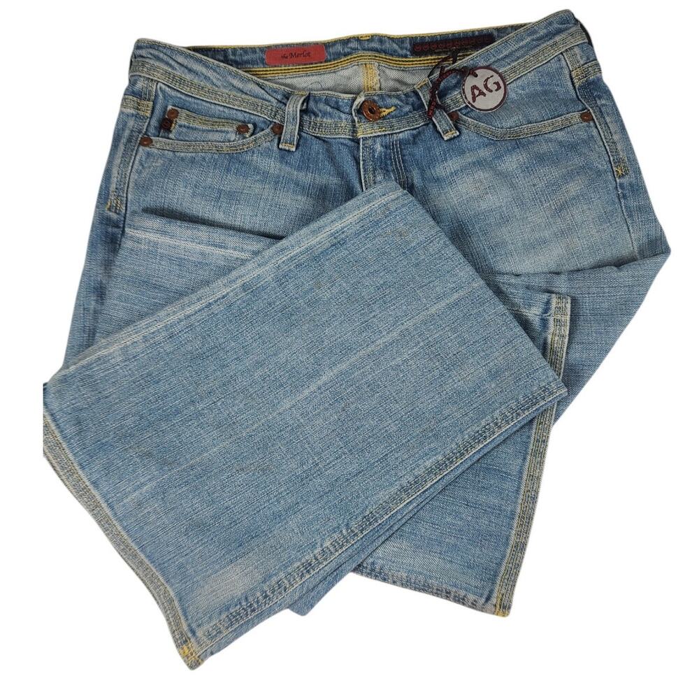 Adriano Goldschmied  AG Blue Denim The Merlot Jeans NEW 28 R
